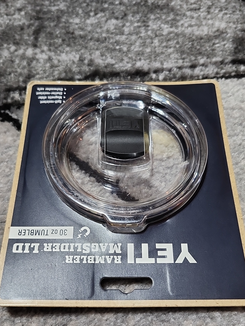YETI RAMBLE 30 OZ 2017 CLEAR MAGSLIDER TUMBER REPLACEMENT LID - Picture 7 of 9
